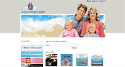 Desktop Screenshot of ezgivaways.com